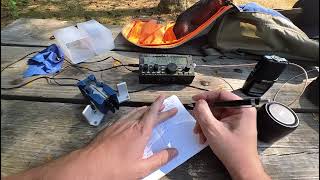 POTA Parks on the Air Activation CW Morse Code Practice US 1940 Caesar Creek State Park Ham Radio