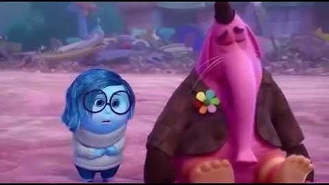 Inside Out   Sadness comforts Bing Bong