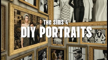 How I Make My Portraits (step-by-step tutorial) | The Sims 4
