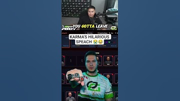 OpTic Karma with a generational speech