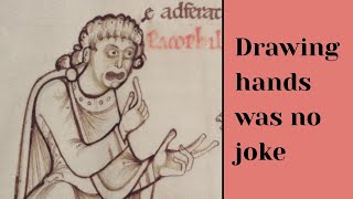 Ugly hands in medieval manuscripts