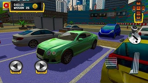 Multi Level 4 Car Parking Simulator a Real Driving Test Run Racing Games - Part 4