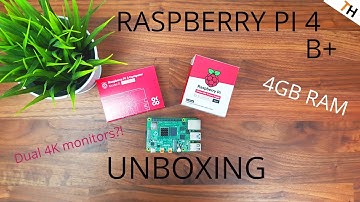 Raspberry Pi 4 (4GB RAM) unboxing & specs overview = NEW FEATURES & MORE POWER