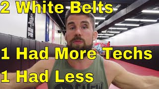 A Handful of Techniques Made me Effective as a BJJ White Belt