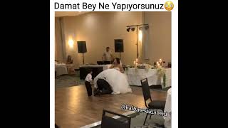 Damat Bey Ne Yapıyorsunuz😳#kalbinesaklabeni #shorts #shortvideo #ask#video #videos #humor #düğün