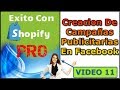 Como Crear Campañas De Anuncios De Facebook Para Shopify - Video 11