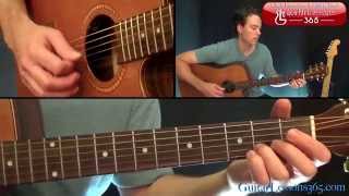 pink floyd - eclipse guitar lesson (acoustic)