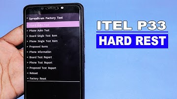 Itel P33 Hard Reset, Itel P33 W5504 Pattern Lock, Pin Lock, Fingerprint Reset