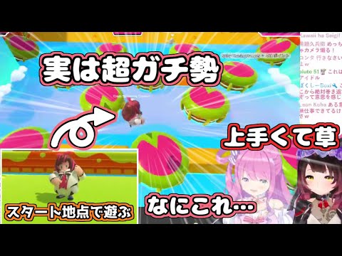 【ホロライブ切り抜き】ガチ勢の動きがやばすぎて思わず笑っちゃったロボ子さんとルーナ姫