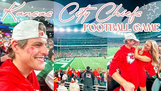 Surprising My Boyfriend With NFL Tickets! | Kansas City Chiefs, First NFL Game | Lauren Norris