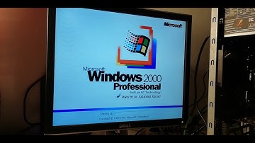Windows 2000 on Ivy Bridge PC (quick test)