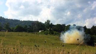 10 lbs. Homemade Exploding Target = EARTHQUAKE!