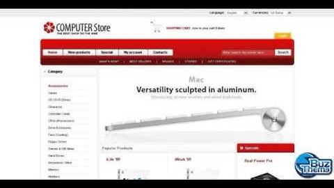 Download Computer Store OsCommerce Template by  Mercury T