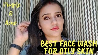 Best Face Wash For Oily, pimple & acne prone skin l Gentle face wash l Tiny Makeup Update