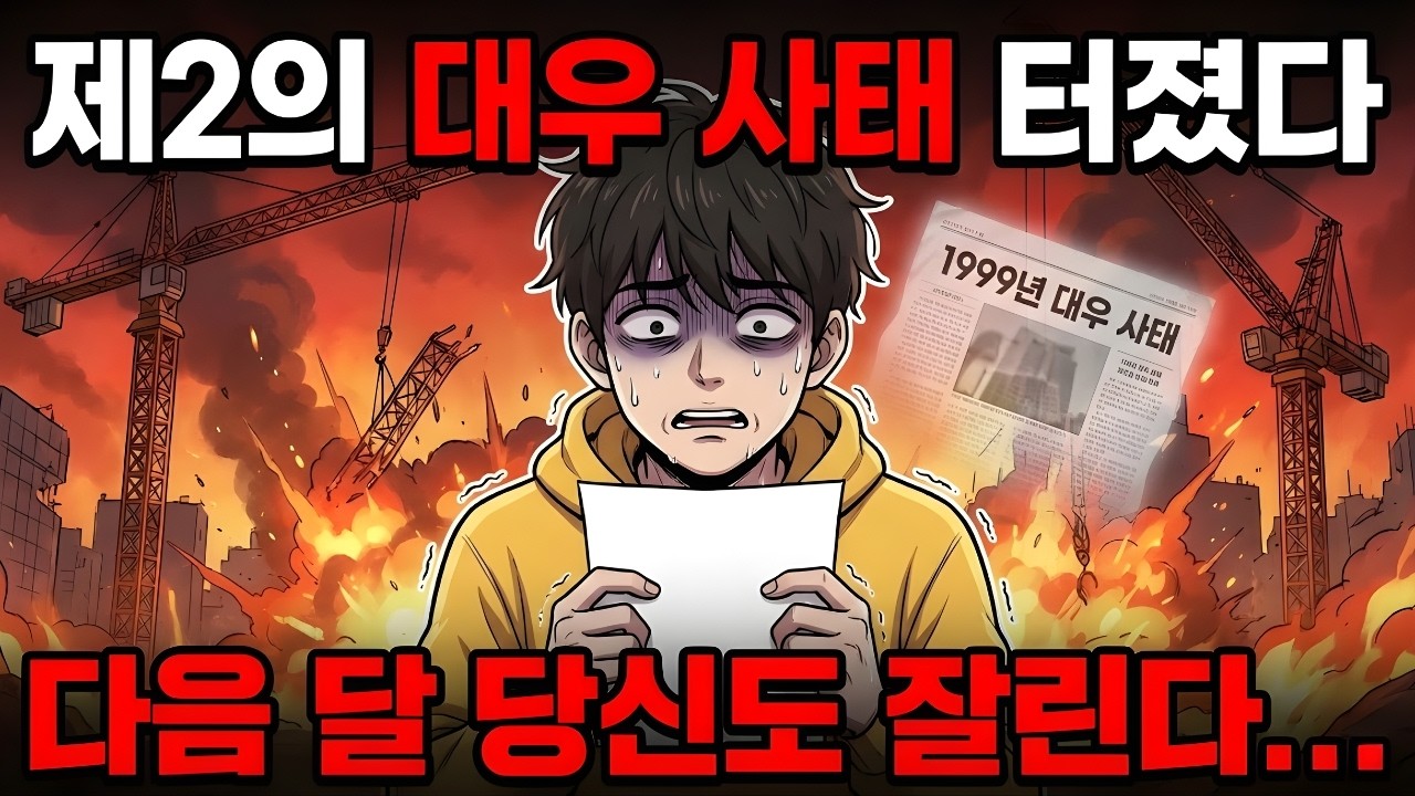 제2의 대우 사태 터진다? 4월 위기설의 실체, 건설사 연쇄 부도가 불러올 '해고의 칼바람' | 경제 위기