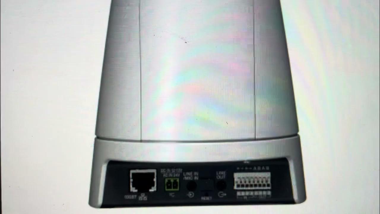 Hard Reset Canon VBH45 Security Camera YouTube