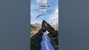 WARZONE: very fast STATIC HV loadout #callofduty #cod #warzone #warzone2 #shorts #mw3