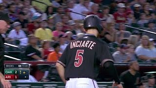 Famous OAK@ARI: Inciarte scores on double play, ties game Profile