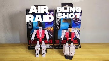 Age of the Primes Aerialbots Air Raid & Slingshot Review