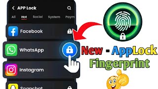 New App Lock - AppLock Fingerprint 2023 Latest | Hide photo/video with password | Lock Apps 2023 screenshot 1