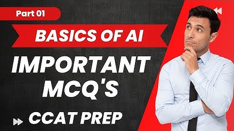 Basics of AI MCQ