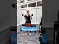 Free weights #gymtips #freeweightadvice #freeweights #fitness #fitnessjourney #personaltrainer #fit