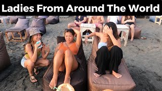 Celebrity Interviewing SINGLE LADIES in Bali, Indonesia Wealth