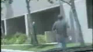 This is pretty funny. A guy dares his buddy to run up to a cop and ...
