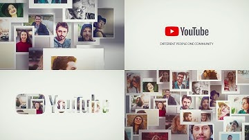 Mosaic logo animation Photo Mosaic Logo Animation | YouTube Intro & Logo Reveal Video for Channel