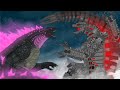 EVOLVED GODZILLA VS MECHAGODZILLA Animation