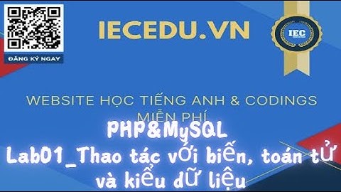 PHP_Lab01_Thao tác với biến, toán tử và kiểu dữ liệu
