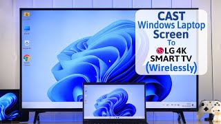 How to Cast Windows Laptop Screen on LG Smart TV! [Wirelessly Connect & Mirror] screenshot 5