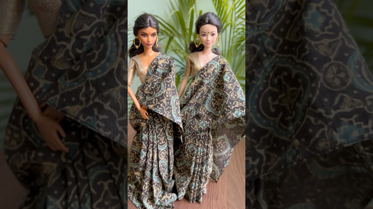 Barbie saree✨