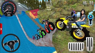 Impossible Dirt Bikes Racing Game #2 - Extreme Driving Motocross Stunts - Android IOS Gameplay [UHD] screenshot 2