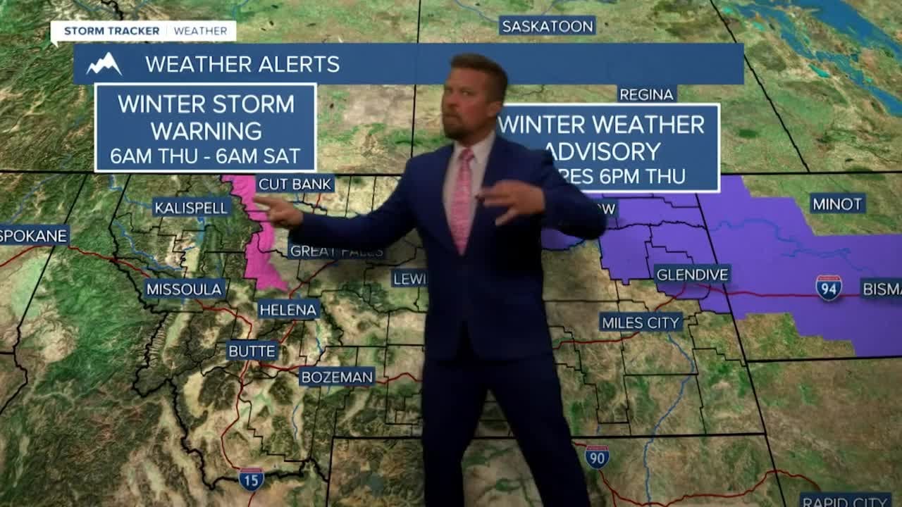 Winter Weather Returns Across the West - YouTube