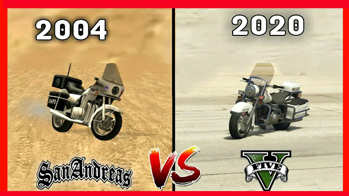 EVOLUTION OF POLICE BIKES IN GTA GAMES 2001-2020 / GTA EVOCATION / GTA LOGIC / WHICH IS BEST / XPOTA