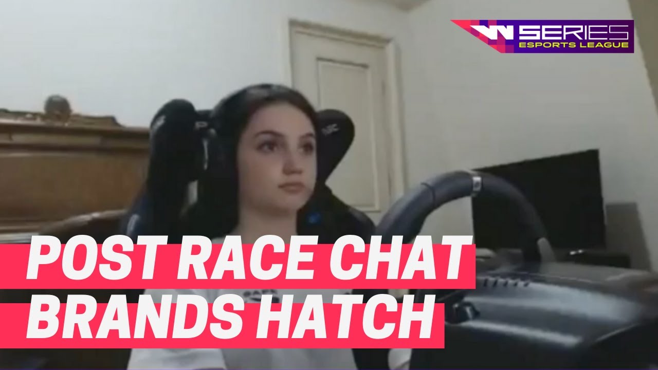 W Series Esports League | Post Race Chat: Brands Hatch
