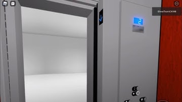 Retake: Otis newer series 2 Hydrofit hydraulic elevator @ Otis Hydrofit testing, Roblox