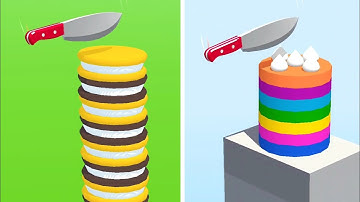 Slice It All Game! Very Satisfying and Relaxing ASMR Slicing Video