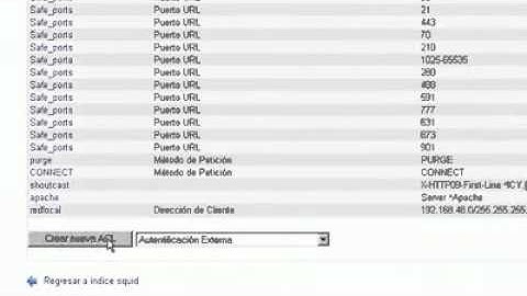 Proxy Squid Ubuntu y Webmin