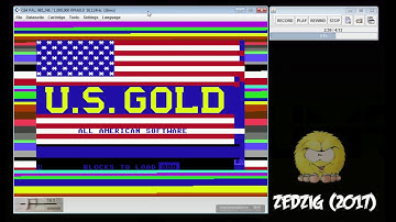 Loading Tape Version of Raid over Moscow on Z64K emulator