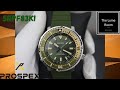 NEW 2021 GREEN SAFARI TUNA! Seiko Street Series SRPF83 | Automatic Watch Unboxing & Review