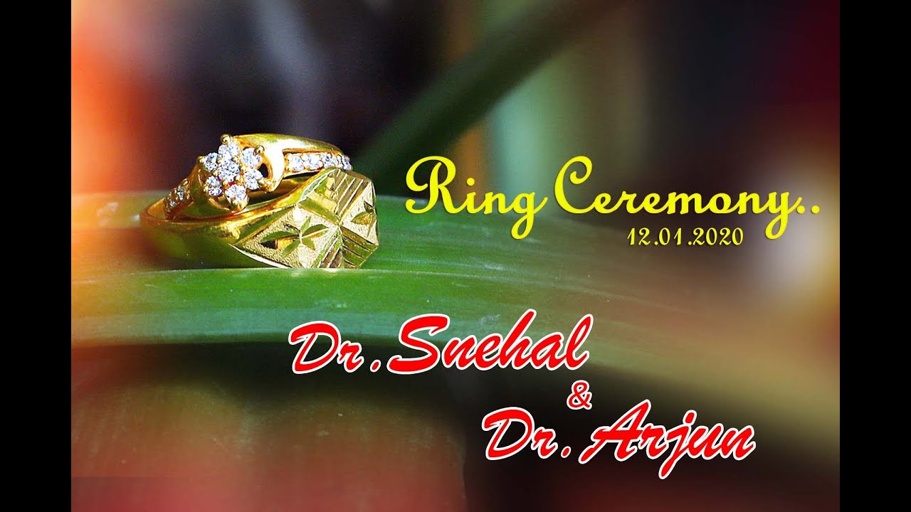 Best Ring Ceremony Cinematic Highlights 2020 Dr.Snehal u0026 Dr.Arjun 