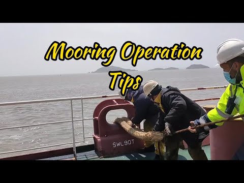 Mooring Operation Tips | For beginners