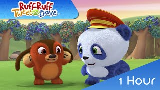 🐶🐼🐤 RUFF-RUFF, TWEET AND DAVE 1 Hour | 37-42 | VIDEOS and CARTOONS FOR KIDS