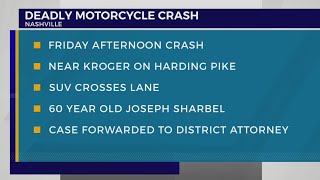 Motorcyclist dies after crash on Harding Pike near White Bridge Road