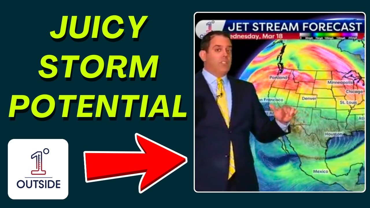 March 2026 Monthly Forecast: Big Temperature Swings & Juicy Storm Potential