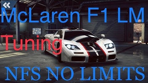 Need For Speed No Limits: McLaren F1 LM [Tuning] [Copyright Free Music]