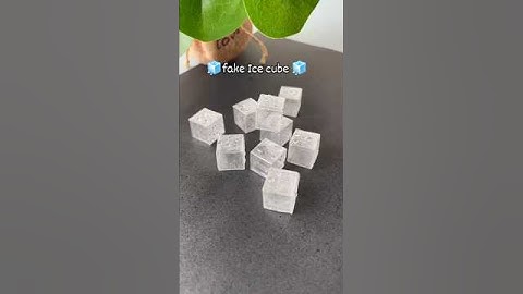 Fake Ice cube Make With Tep #shorts #rells #craft #diyprojects