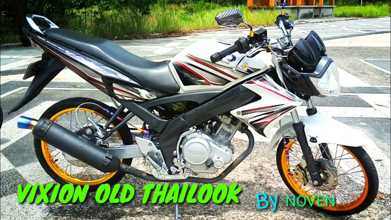 Vixion Old Thailook Keren Pakai Doble Disc Buat Inspirasi Para